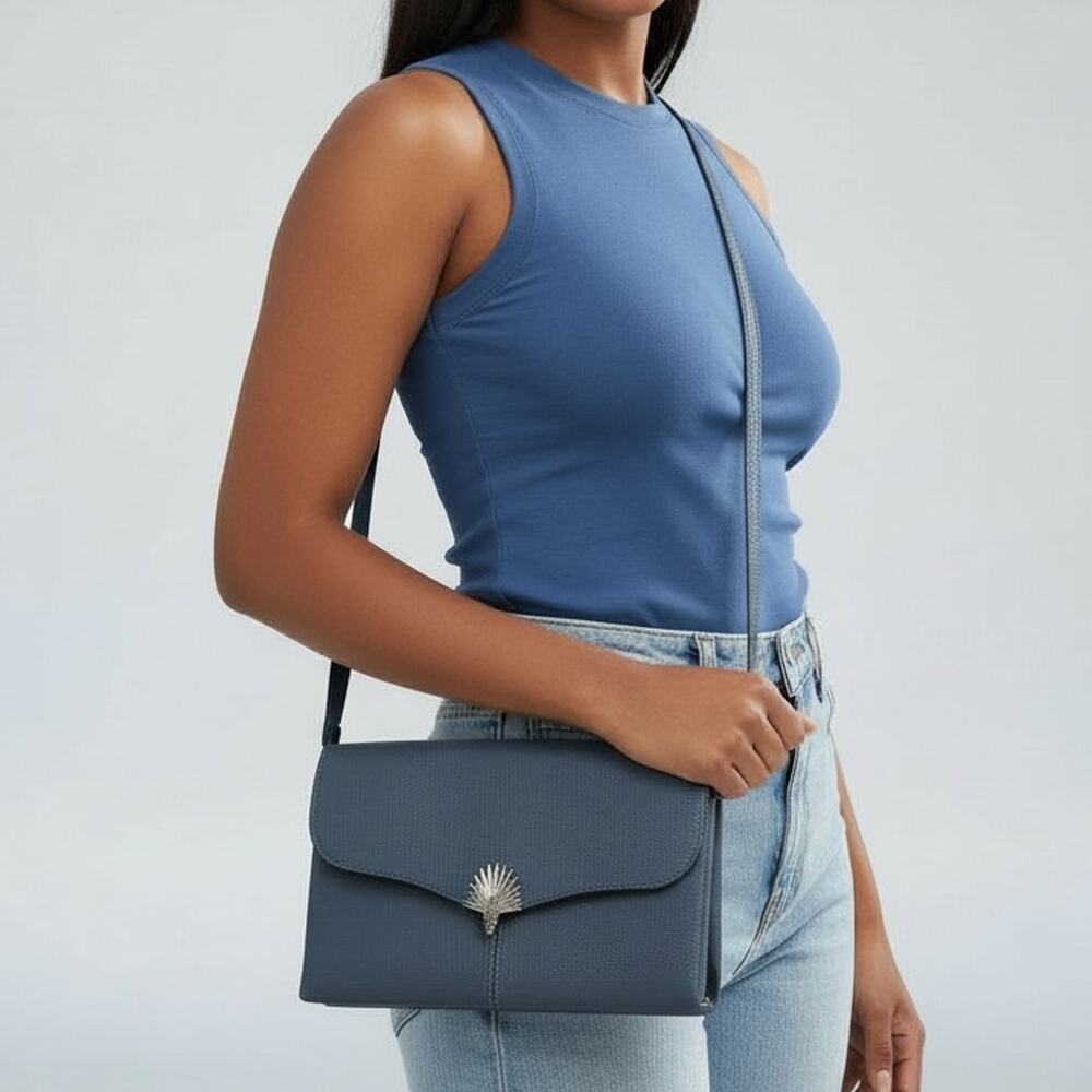 Double-layer dual-use single shoulder bag